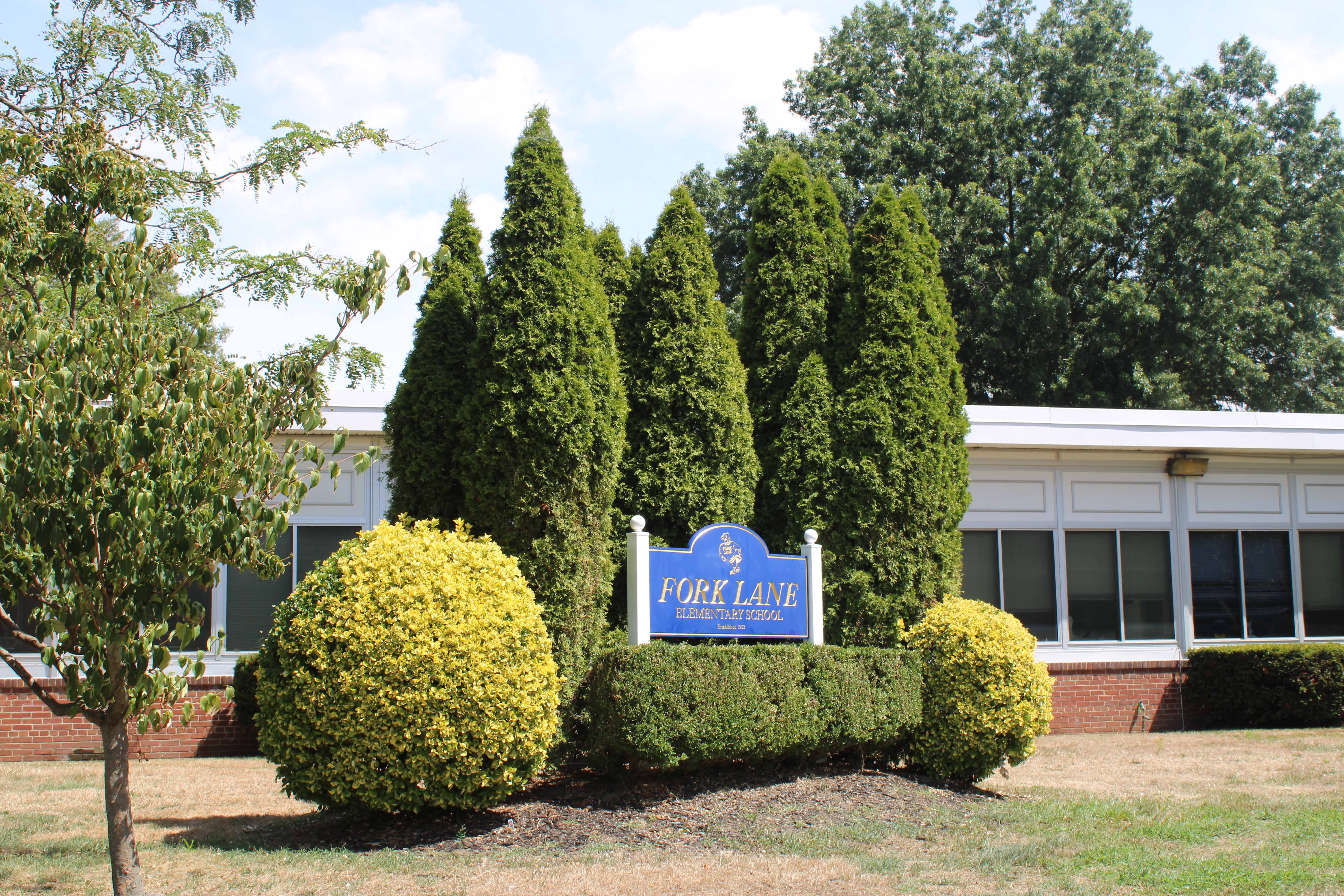 Outside of Fork Lane School